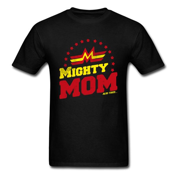 

могучей мама папа tshirt мужчины женщина одежда пар matching топы тис o шея хлопок футболка hip hop подарок на день рождения tshirt