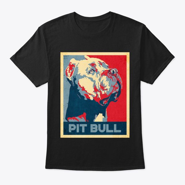 

2019 cool cool pit bull propaganda poster style tee t-shirt tee