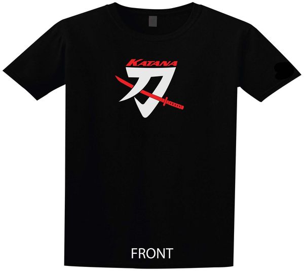 

2020 new summer cool tee shirt katana printed t-shirt cotton t-shirt