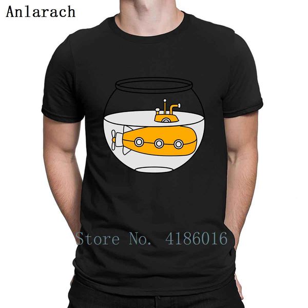 

aquarium pet fish glass goldfish submarine swim t shirt breathable character kawaii euro size s-5xl pictures cotton shirt