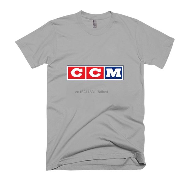 

ccm logo hockey man t-shirt