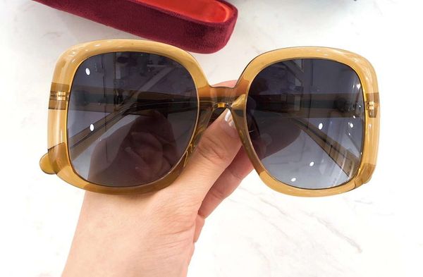 

0713 orange/blue shaded women sunglasses sun mask des lunettes de soleil fashion sunglasses new with box, White;black