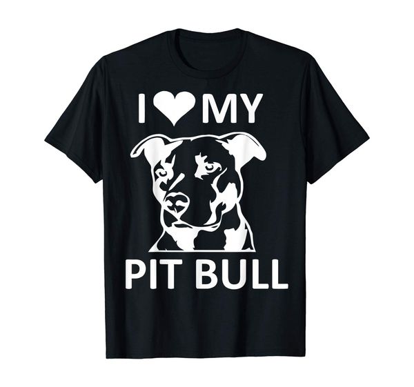 

i (heart) my pitbull t-shirt (i love my pitbull tee,pit bull