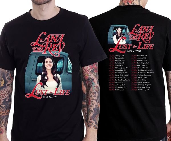 

lana del rey t shirt lust for life tour
