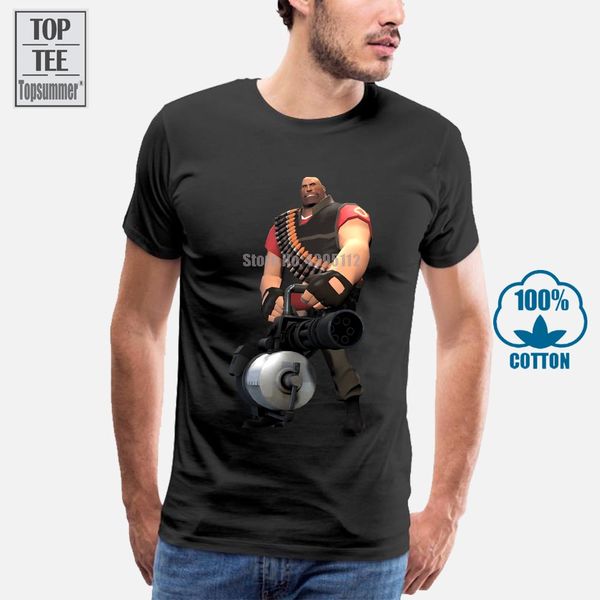 

angry heavy from team fortress 2 t shirt new streetwear men custom cotton t shirt 011197
