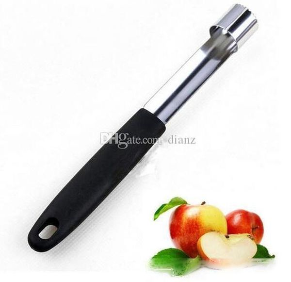 

fashion stainless steel easy twist core seed remover fruit apple corer pitter seeder kitchen tool random color