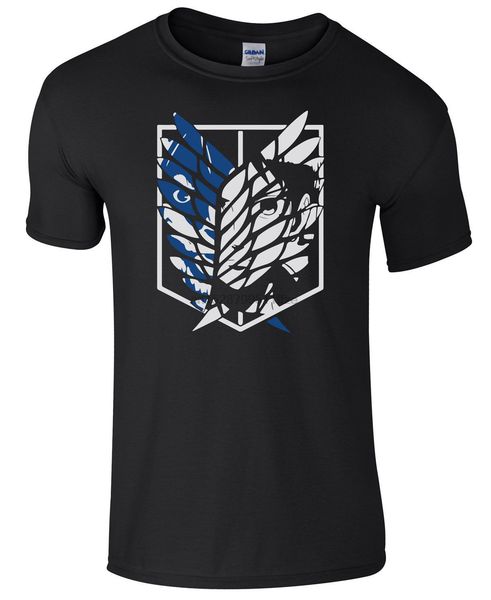 

manga attack on titan t-shirt eren yeager men's geek t-shirt harajuku t shirt fashion classic unique(1