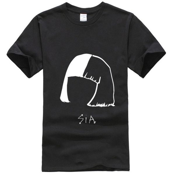 

sia футболка музыка 100 хлопок мужская sia футболка sia kate isobelle furler tee прохладный