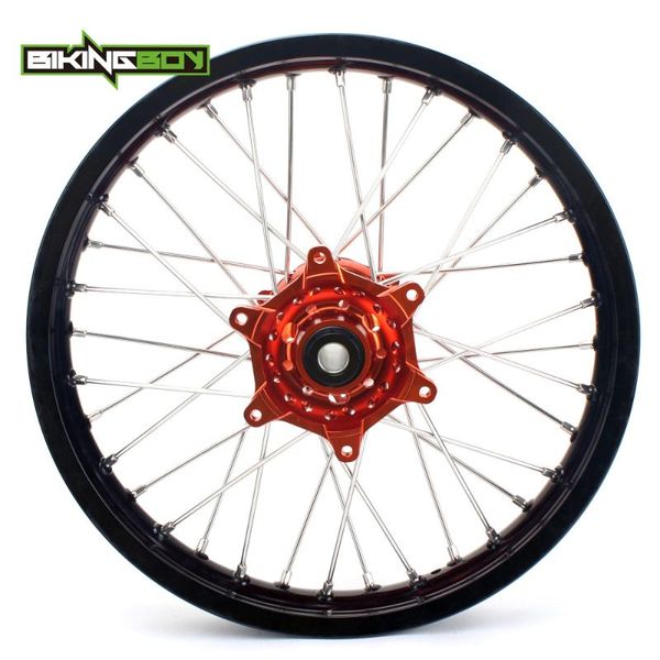 

bikingboy 19" rear wheel rim hub 36 spokes for 125-540 exc exc-f exc-r sx sxs sxs-f xc xc-w xc-f xc-g mxc 400 egs 625 sxc