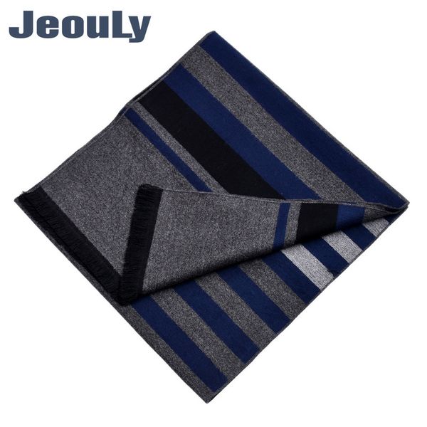 

scarves 2021 men scarf double-sided plaid warm tassel amazon gift wholesale, Blue;gray