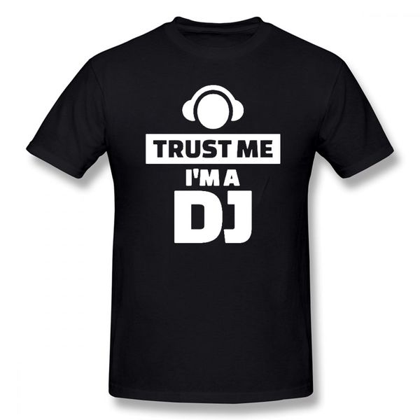 

summer new arrival fashion trust me i am the dj funny t shirts men cotton short sleeve o-neck t-shirt dj music plus size