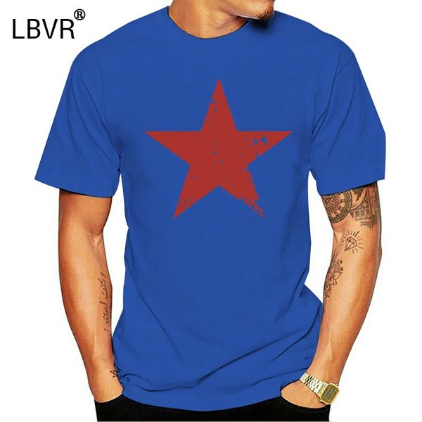 

red communist star cuba mens t-shirt - che guevara marx communism cotton streetwear tee shirt