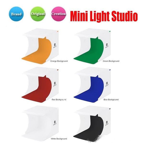 

mini folding lightbox pgraphy p studio softbox led light soft box p background kit light box for dslr camera