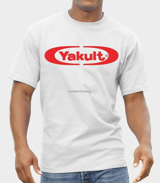 

yakult japan drink drings logo t-shirt men shirt grey white s-xxl- show original title