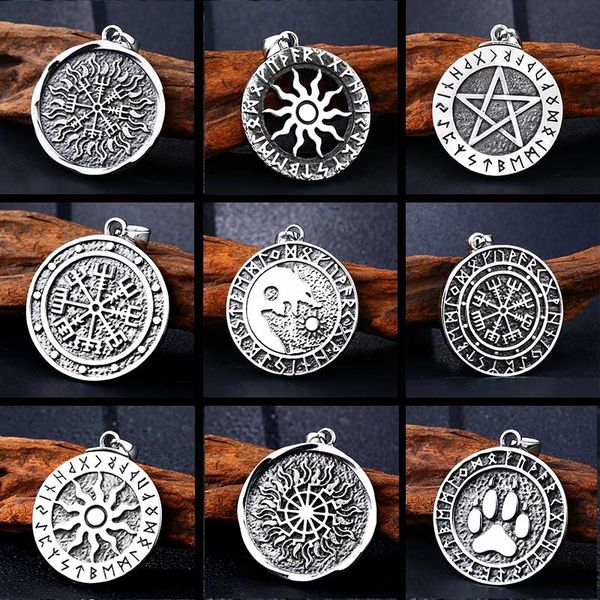 

beier thor hammer mjolnir viking pendant necklace amulet hammer scandinavian kolye norse men jewelry bp8-299, Silver