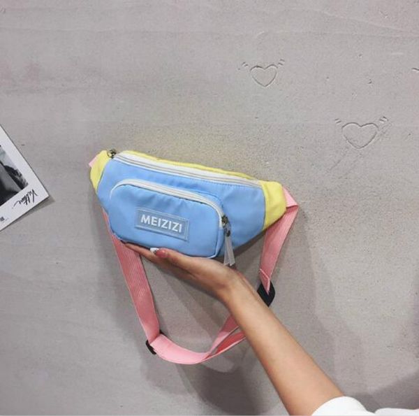 

Fashion Hot Sale Casual Girl Waist Bag Children Cute Mini Chest Bag Summer Camp Summer Shoulder Bags