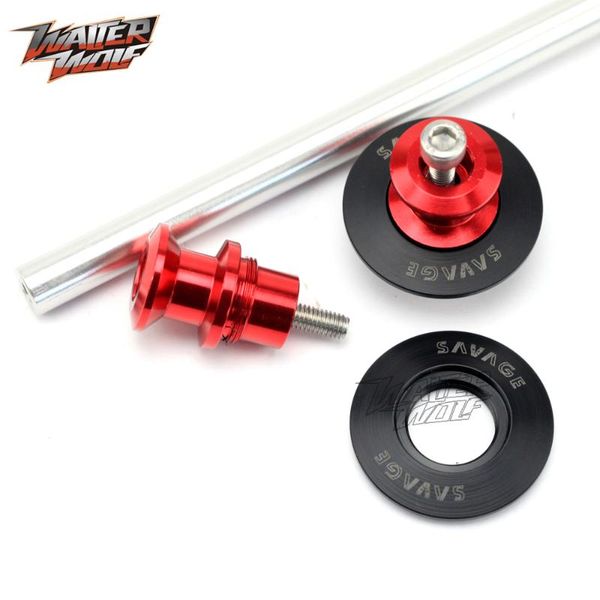 

for 696 659 swingarm spools classic 400 motorcycle accessories stand screws cnc aluminum slider motos