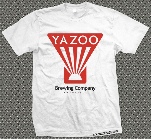 

brewery yazoo nashville tennessee usa brewing company beer t-shirt cool casual pride t shirt men new fashion
