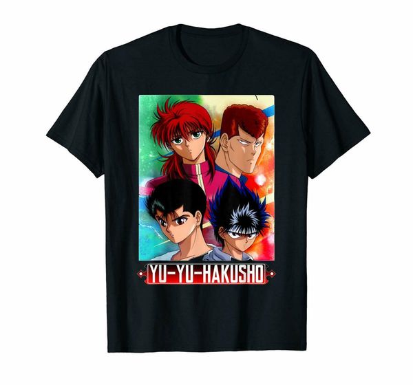 

yu yu hakusho yusuke urameshi younger toguro manga black t-shirt s-6xl loose size tee shirt