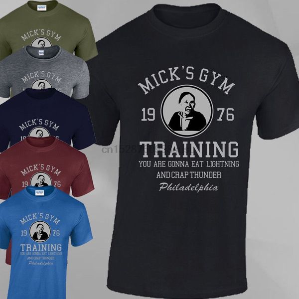 

mighty micks gym retro t-shirt mens training boxing execises rocky sport