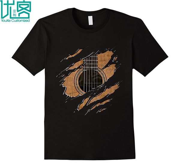 

guitar shirt amazing short sleeve unique casual tees 100% cotton clothes t shirt