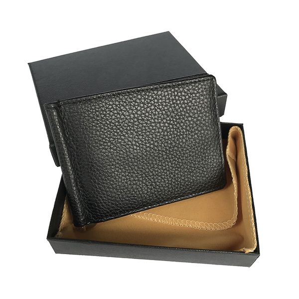 

cash quality wallet leather wallet high portfolio holder card leather sale clip card case men dust bag sho hjdtg