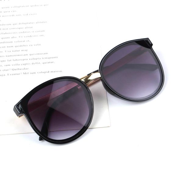 

sunglasses round children for gilrs vintage big frame kids glasses anti uv goggle baby infant boy gafas, White;black