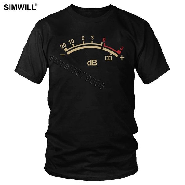 

awesome retro db t shirts men leisure fashion cotton t-shirt cool short sleeved sound decibel dashboard tees big and tall