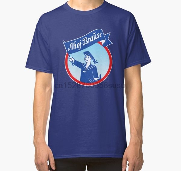 

men tshirt ahoj brause classic t shirt printed t-shirt tees top