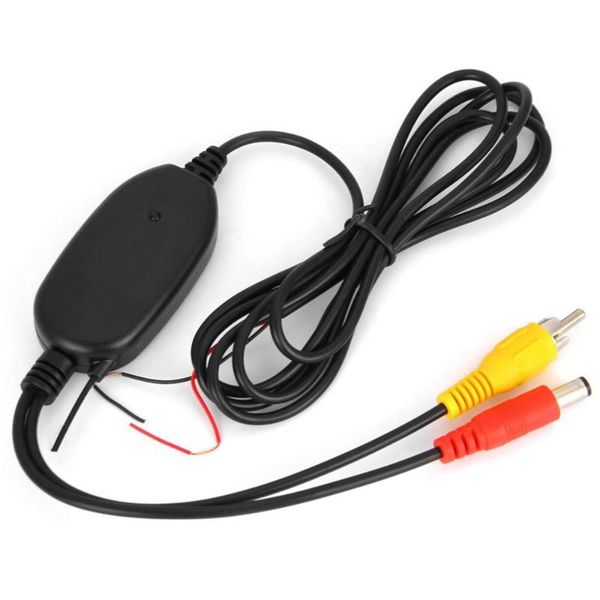 

2.4 ghz wireless video transmitter receiver kit for car monitor connect car rear view camera reverse backup