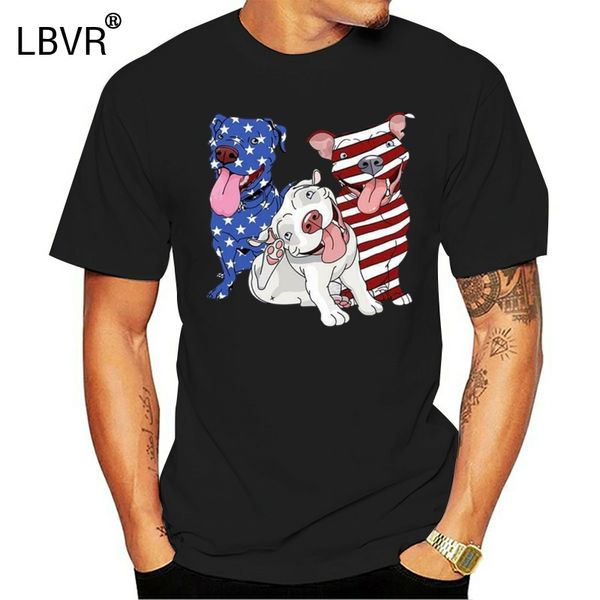 

cute bulldog mixed american flag dog lover men t-shirt s-3xl new funny tee shirt