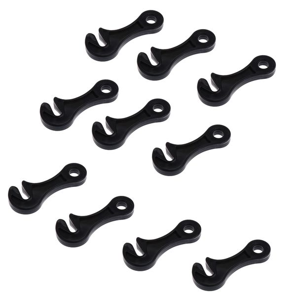 

10pcs camping accessories tent rope fastener guyline tensioner