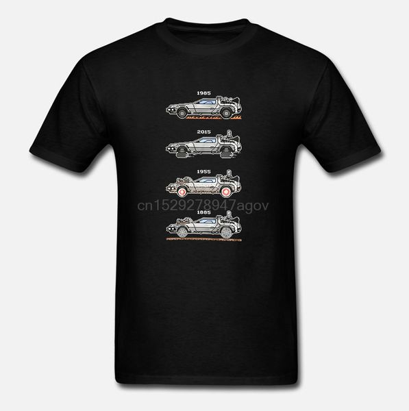 

88mph t-shirt back to the future tribute delorean pixel women tshirt