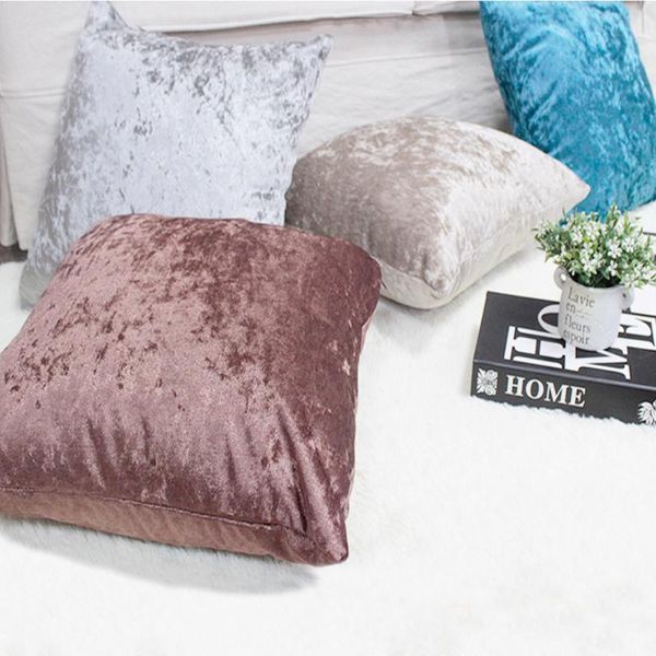 

cushion/decorative pillow custom 30*45 30*50 35*50 40*60cm polyester ice velvet cushion covers ht-pivbc-a