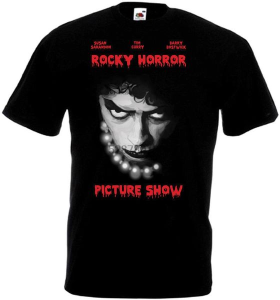 

the rocky horror picture show v5 t shirt black movie poster all sizes s 5xl short sleeve casual printed tee size s-2xl