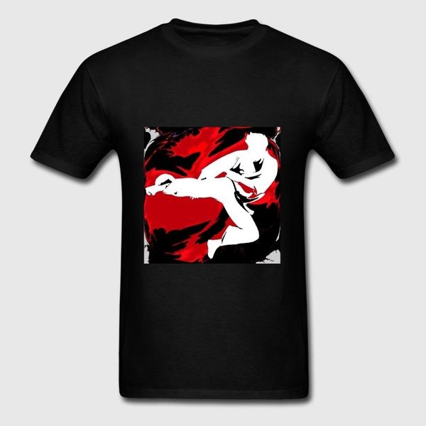 

red black fashion t-shirt for men