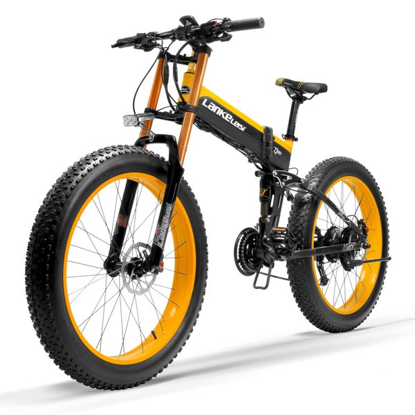 

t750plus new 27 speed ebike fat bike,1000w 48v 14.5ah strong power, 5-level pedal assist sensor,downhill fork snow bike, Silver;blue