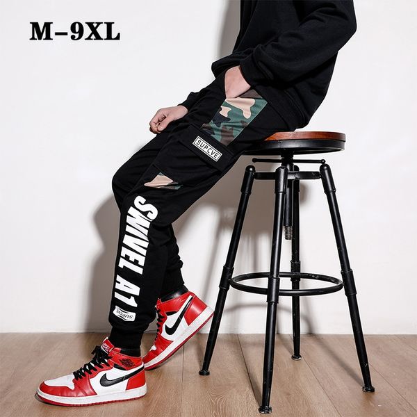 

loose camouflage harlan casual casual spring new small men's large size pants fashionable harlan pants men's sxubr, Blue