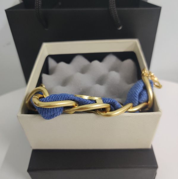 

early summer new metal denim bracelet bracelet for woman fashion wild luxury design bracelet supply