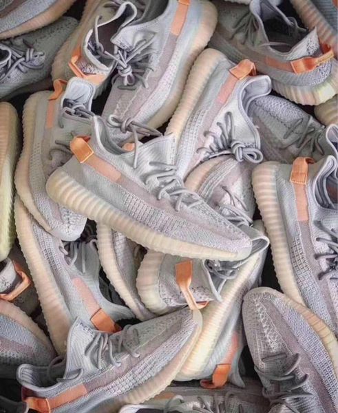 

2019 static clay sesame true form hyperspace men women shoes kanye west beluga 2.0 orange bred sports sneakers 22, Black