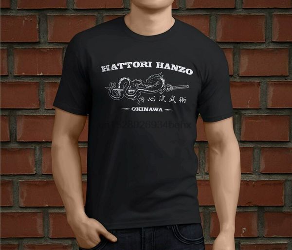 

hattori hanzo okinawa kill bill movie mens black t-shirt size s-3xl