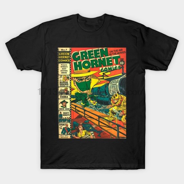 

men t shirt short sleeve green hornet 7 comics t shirt women t-shirt tee