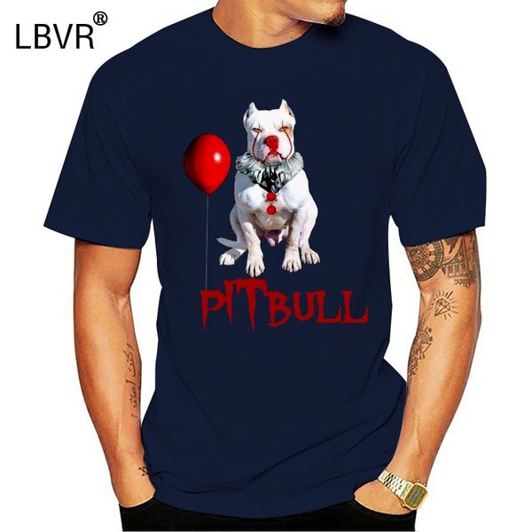 

clown pitbull it halloween men's tee men's halloween t shirt made in us