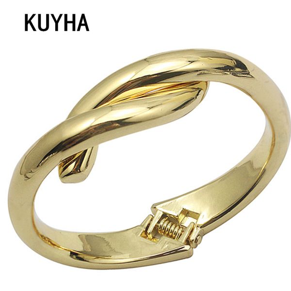 

bangle open gold simple knot jewelry fashion accessories bracelet men wristband cuff bracelets for women bangles, Black