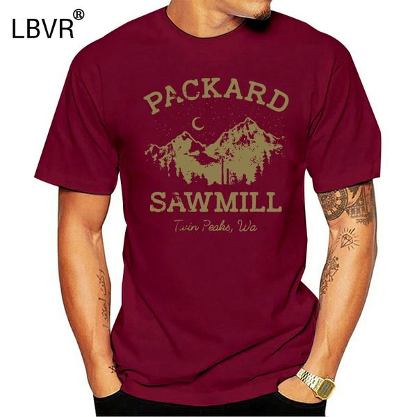 

twin peaks packard sawmill mens graphic t shirt