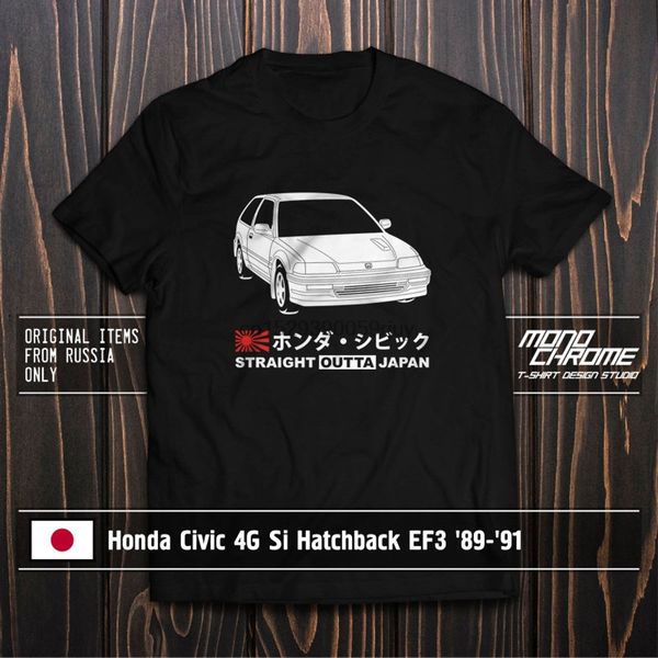 

t shirt civic 4g si hatchback ef3 89 91