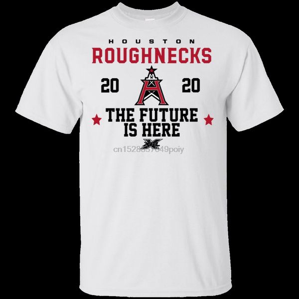 

houston roughnecks xfl 2020 t shirt football team the future is here black men
