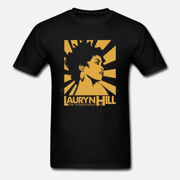 

new the fuugess lauryn hill rap hip hop mens black t-shirt size s to 3xl