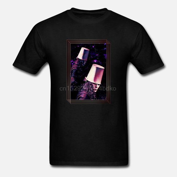 

men tshirt short sleeve buckethead black t shirt women t-shirt