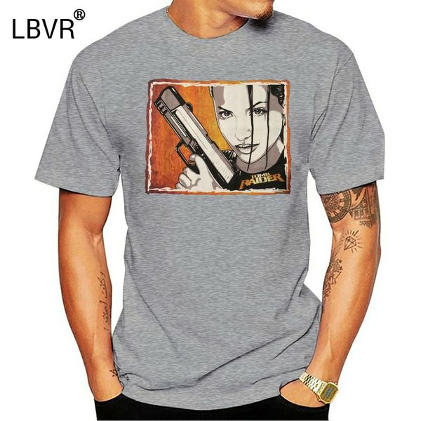 

анджелина джоли tomb raider лара крофт оригинал art t shirt размер s для 4xl 014653